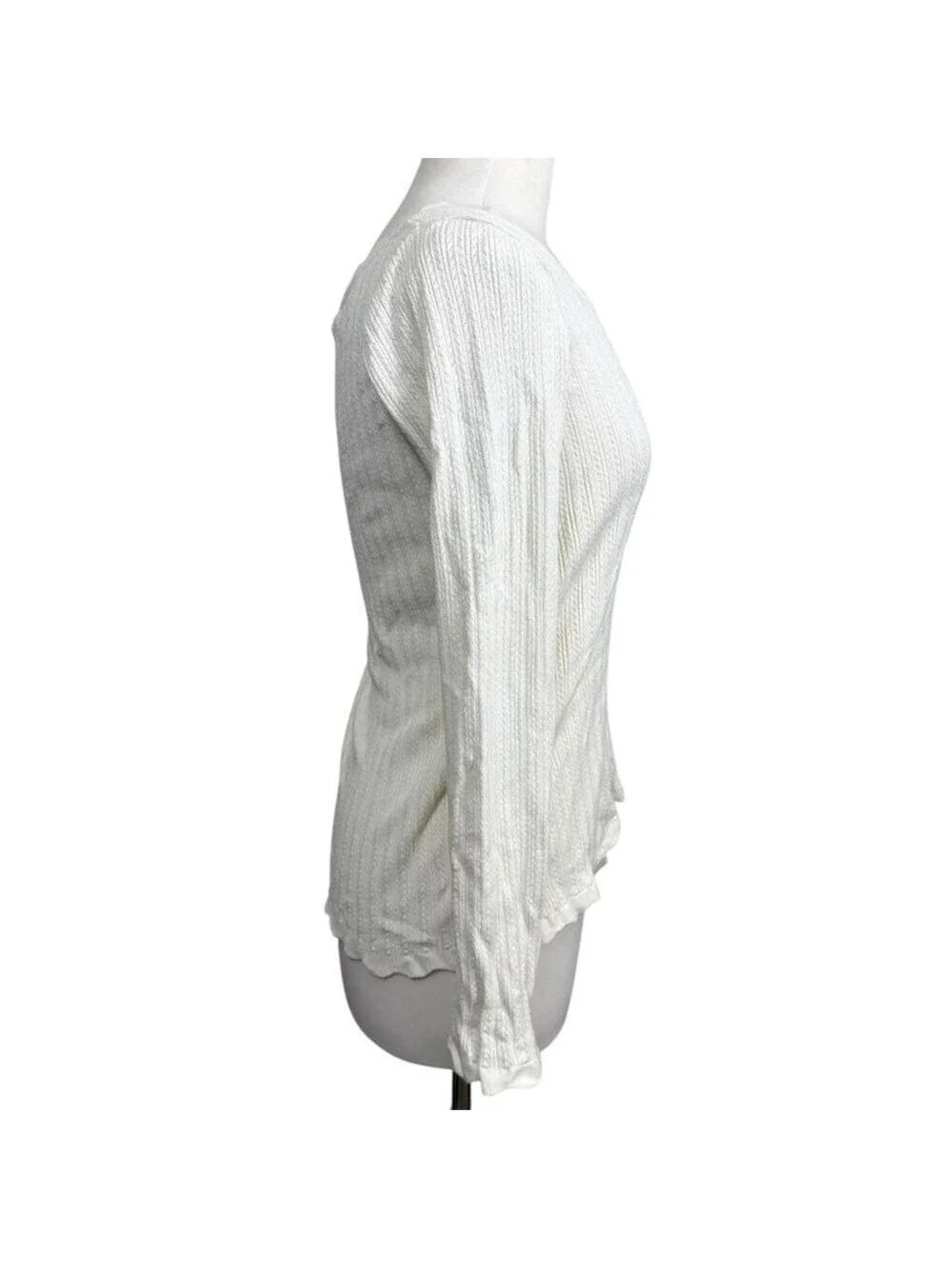 Ryegrass Sweater, Size‎ M, White
